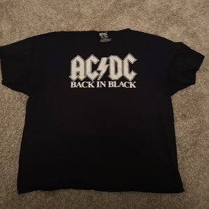 Men’s worn vintage Ac Dc tee shirt 3x
